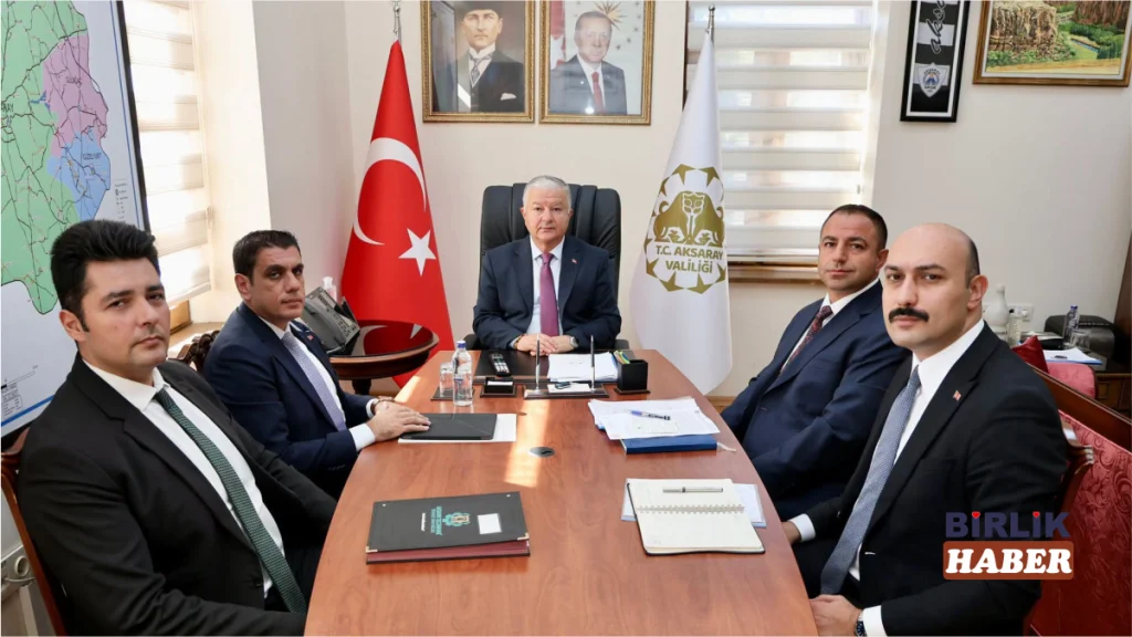 Aksaray Valiliğinde hizmet kalitesi için önemli toplantı