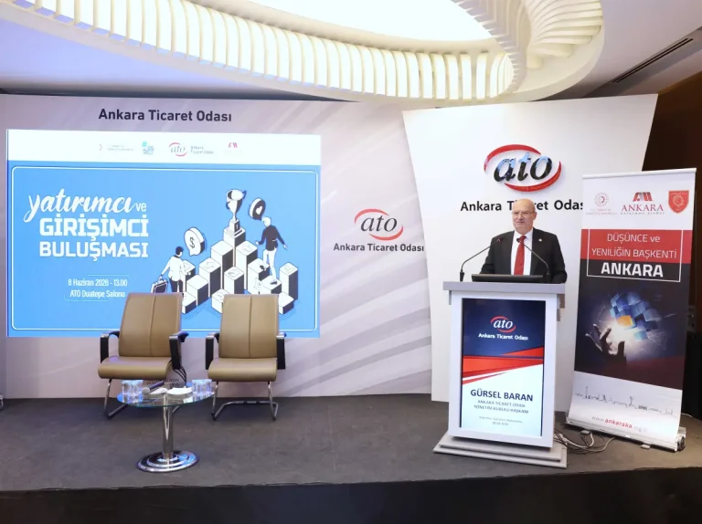 ATO Başkanı Baran: Fikrin başarıya dönüşebilmesi girişimcinin yatırımcıyla buluşmasına bağlı