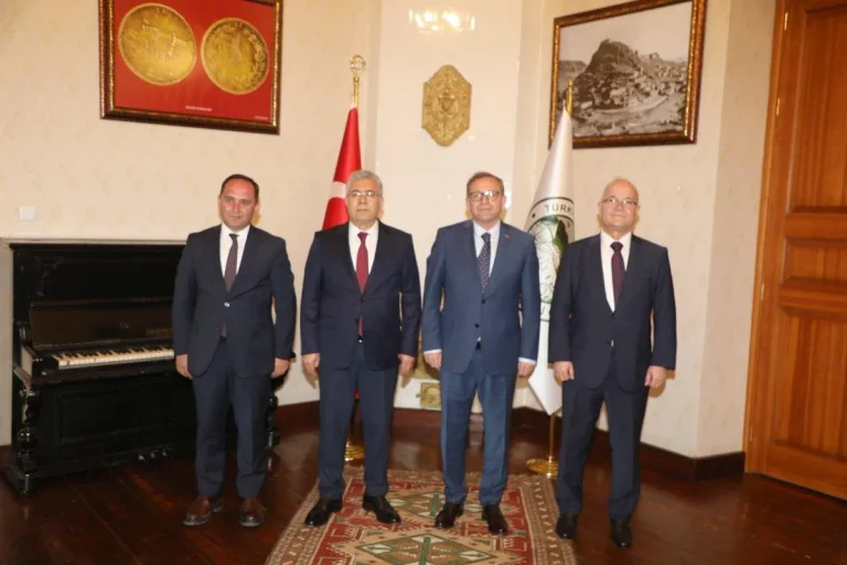 Yargı mensuplarından Vali Ziya Polat’a ziyaret