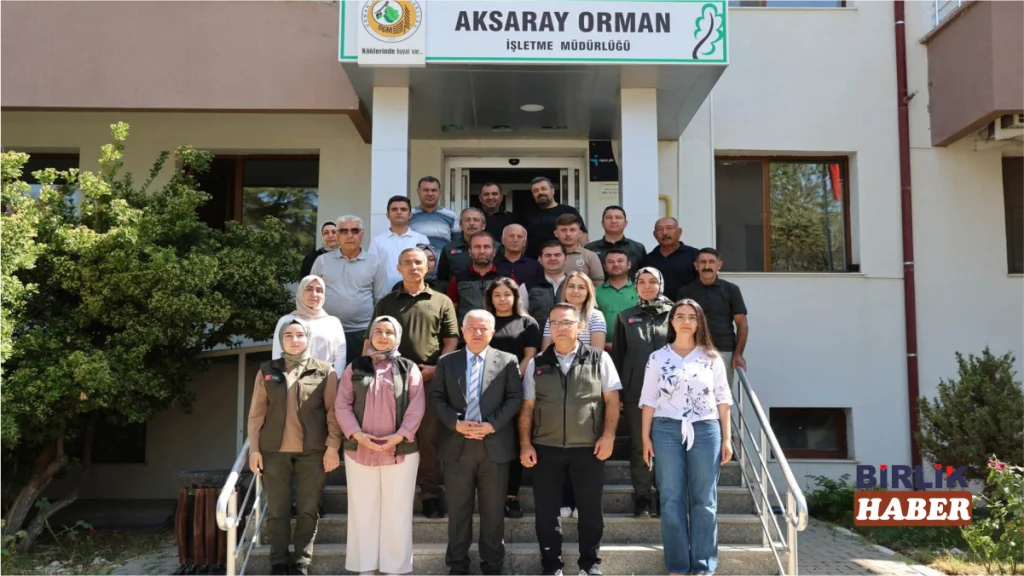 Aksaray Orman İşletme Müdürlüğüne Vali Duru’dan Ziyaret