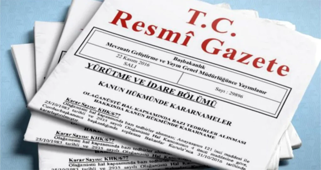 Görevden alma ve Atamalar Resmi Gazete’de
