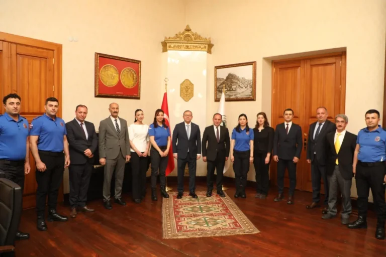 Vali Ziya Polat, ceza infaz personelini ağırladı