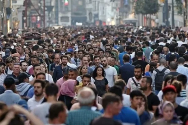Türkiye, dünyanın en kalabalık 18. ülkesi olmayı sürdürdü