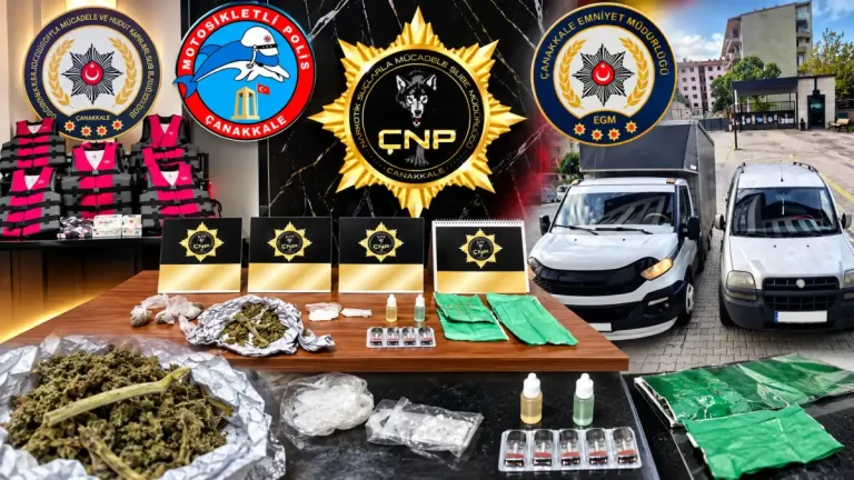 Çanakkale’de huzur operasyonu: 26 aranan şahıs yakalandı, 10 tutuklama