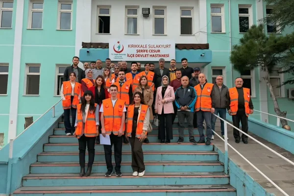 Sulakyurt İlçe Hastanesi’nde HAP tatbikatı gerçekleştirildi