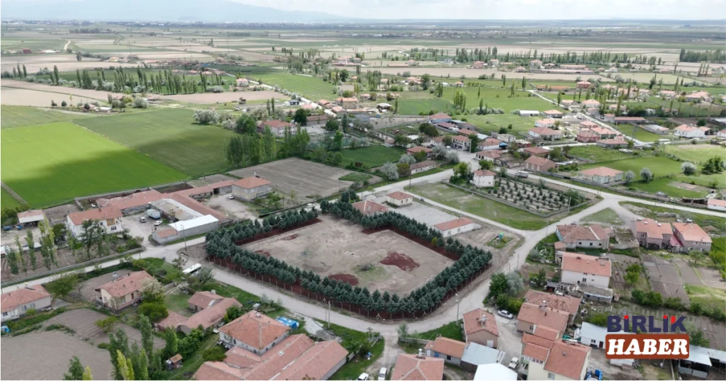 Aksaray Hırkatol Köyü’nde Millet Bahçesi Yapılıyor