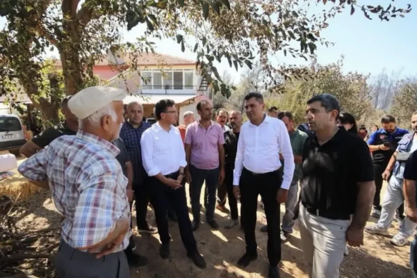 Kaş’ta yangın yaraları sarılıyor