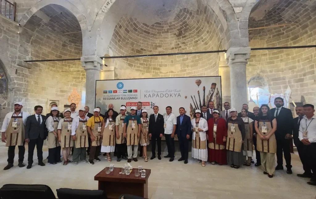 Türk Dünyası Ressamları Kapadokya’da buluştu