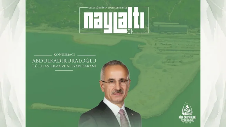 RİDEF’ten “Rize’ye Sözümüz Var” buluşması: Başkentte Rize’nin geleceği konuşulacak