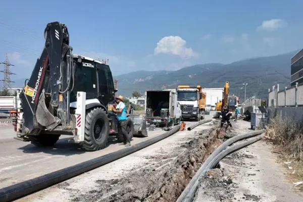 178 kilometrelik içme suyu hattı tamamlanıyor