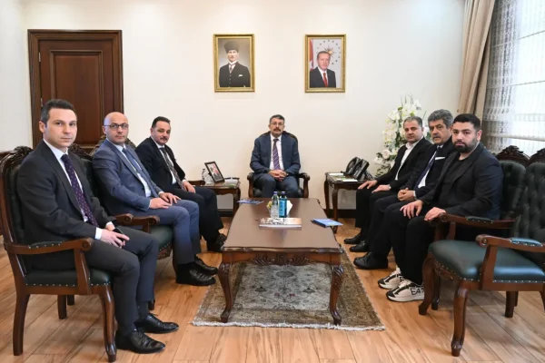 TİMBİR heyetinden İçişleri Bakan Yardımcısı Ali Çelik’e ziyaret