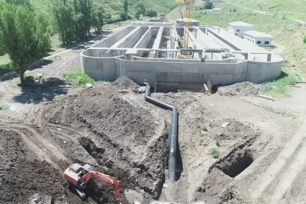 Kars’ta Atıksu Toplama ve Arıtma Tesisi çalışmaları devam ediyor