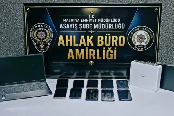 Malatya’da fuhuş operasyonu: 4 şüpheli gözaltında