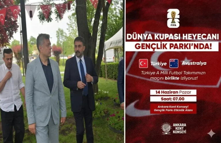 Dünya Kupası heyecanı Ankara Kent Konseyi’nde!