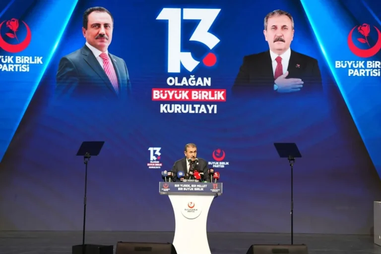 BBP Genel Başkanı Destici: Halkımızın derdi, bizim derdimizdir