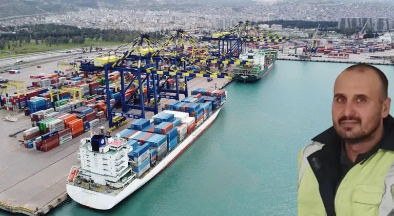 Liman işçisi konteyner altında kalarak yaşamını yitirdi