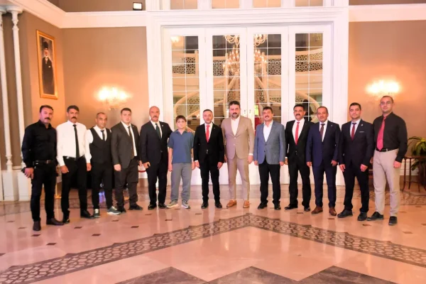 AKK Başkanı Halil İbrahim Yılmaz Sivas Alperen Ocakları heyetini ağırladı