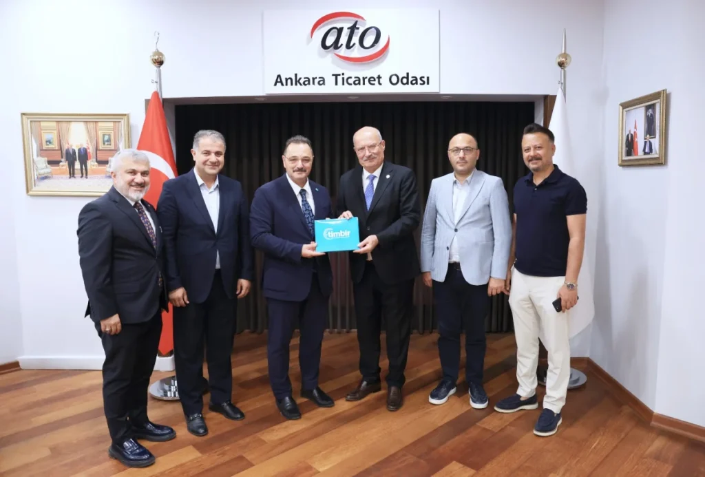 TİMBİR’den ATO Başkanı Baran’a ‘teşekkür’ ziyareti