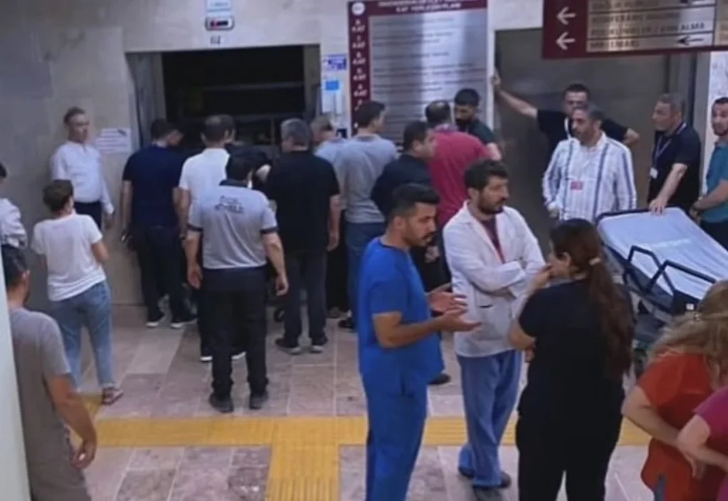 Hatay İskenderun’da asansör kazası