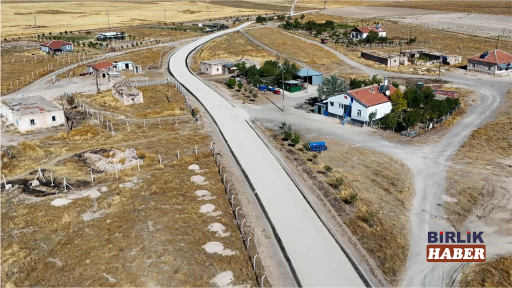 Gözlükuyu ve Akçakent yollarına asfalt