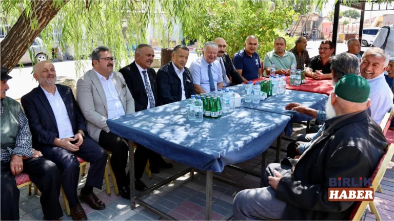 Vali Murat Duru Yeşiltepe’de vatandaşlarla buluştu