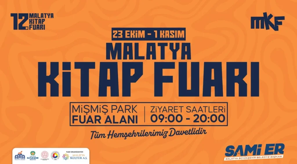 Malatya Kitap Fuarı’na ücretsiz otobüs seferleri düzenlenecek