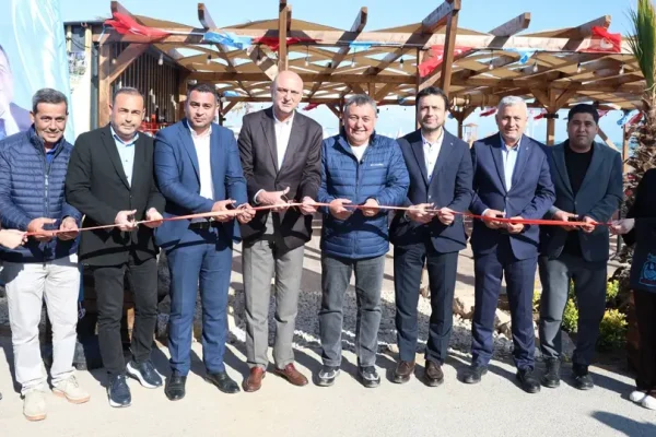 Aksu’da yaz sezonu öncesi yeni halk plajı hizmete açıldı