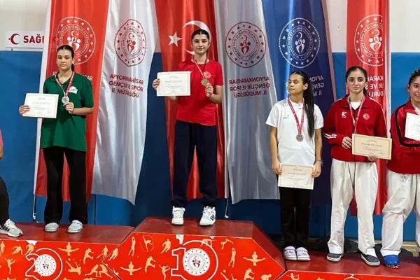 Kars’tan Anadolu Yıldızları Türkiye Şampiyonası’nda altın madalya