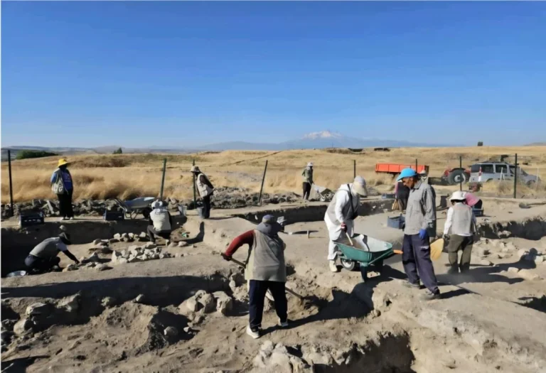 Kültepe’de 78 yıllık kazı tarihinde bir ilk: Helenistik mozaik bulundu
