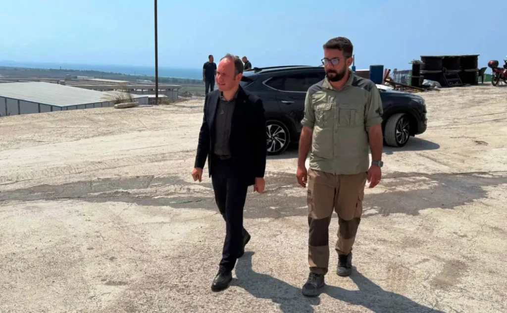 Kaymakam Akpınar OSB ‘de incelemede bulundu