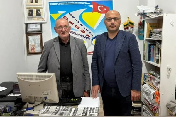 BHA Genel Müdürü Kaçar’dan Şalpazarı Temsilcisi Özcan’a ziyaret