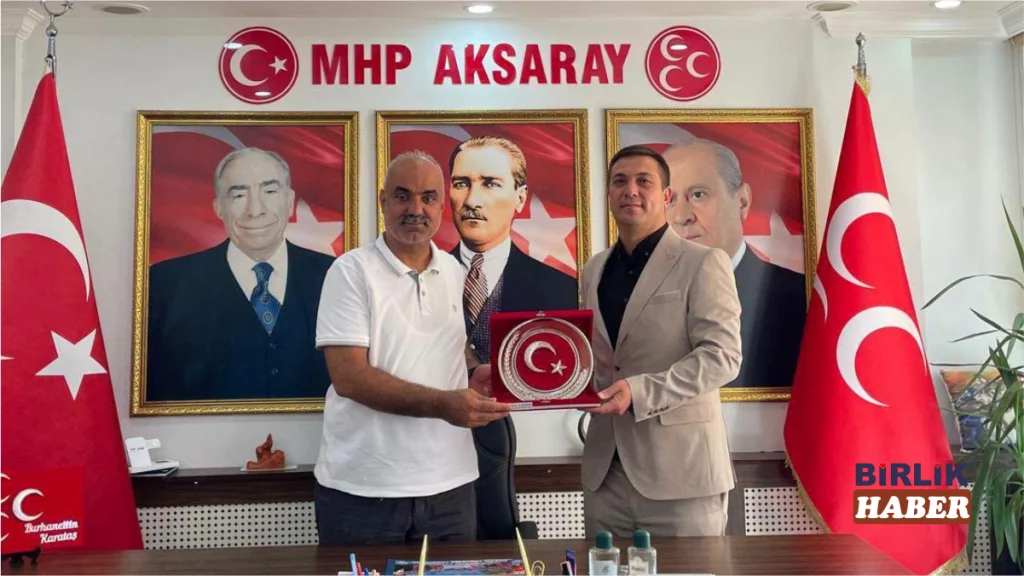 Güvenlik-İş Sendikası’ndan MHP Aksaray İl Başkanına ziyaret