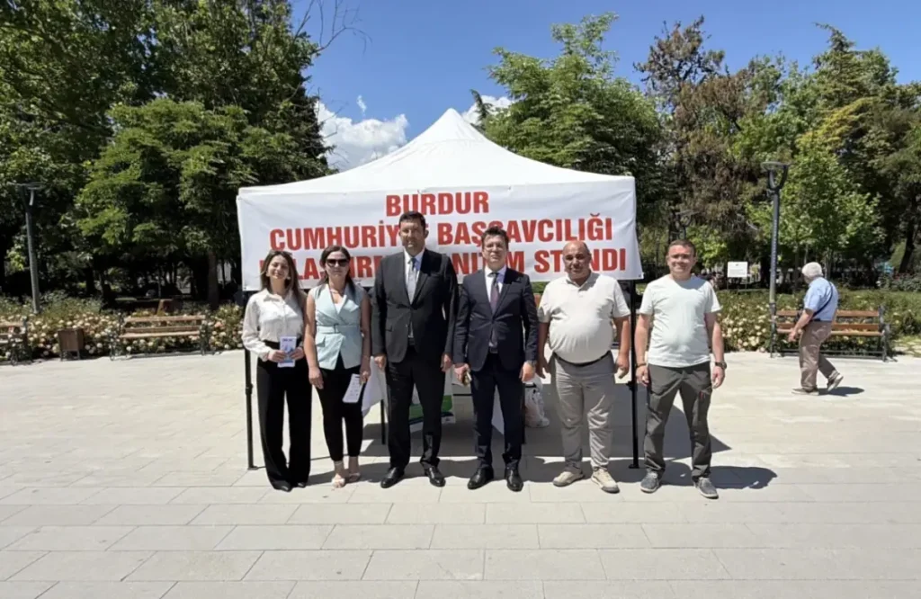 Burdur’da Uzlaştırma Haftası’nda vatandaşlar bilgilendirildi