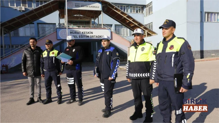 Aksaray’da okullarda üç aşamalı polis uygulaması