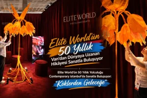 Elite World’ün 50 Yıllık Van’dan dünyaya uzanan hikâyesi sanatla buluşuyor