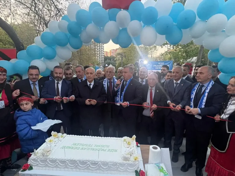 Ankara’da Pazarlılar Derneği Sosyal Tesisleri törenle açıldı