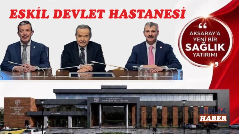 Eskil’in Yeni Hastanesi Hizmet İçin Gün Sayıyor