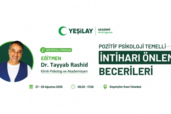 Yeşilay’dan intiharı önlemeye yönelik eğitim programı
