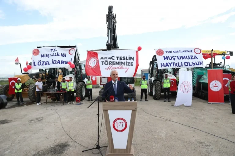 Muş’ta araç filosu her geçen gün güçleniyor