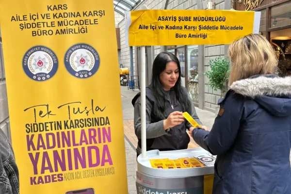 Kars’ta Engelli Haftası’nda KADES uygulaması tanıtıldı