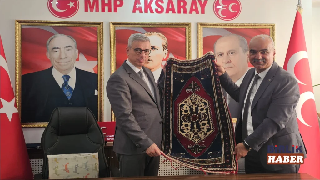 Sağlık Bakanı Memişoğlu MHP Aksaray’ı Ziyaret Etti