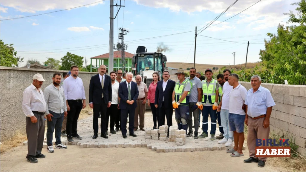 Aksaray Çağlayan Köyü’nde Yol Çalışması Yerinde İncelendi