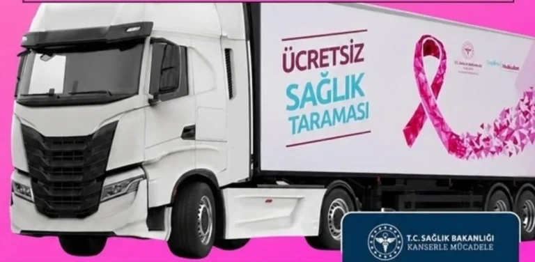 Mobil Kanser Tarama Aracı Kars’ta ücretsiz hizmet vermeyi sürdürüyor