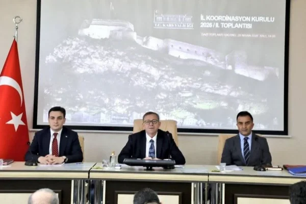Kars’ta  İl Koordinasyon kurulunda yatırımlar konuşuldu