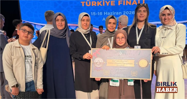 Ortaköylü Tuğba Naz Yılmaz Türkiye İkincisi Oldu