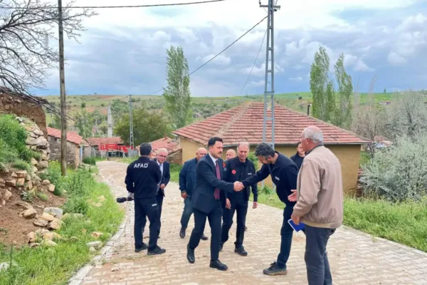 Heyelan sonrası süreç yakından takip ediliyor