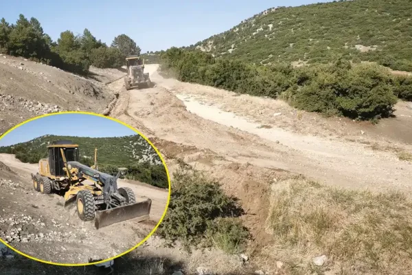 Isparta’da yangın yolları açılıyor