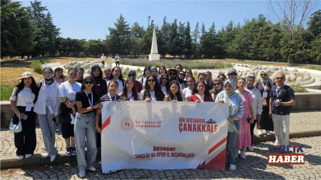 Güzelyurtlu öğrenciler Çanakkale’de ecdadın izini sürdü