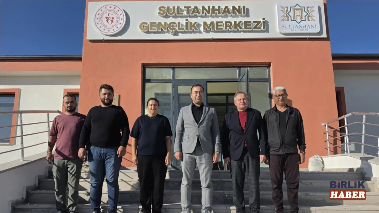 Sultanhanı Gençlik Merkezi’nde çalışmalar sürüyor