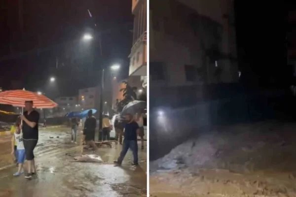 Giresun şiddetli yağmura esir oldu